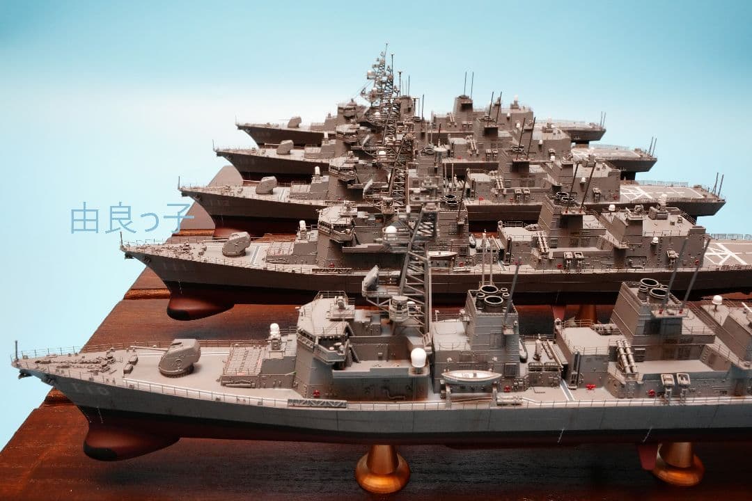 1/350海上自衛隊たかなみ型護衛艦ロービジVer.5隻セット
