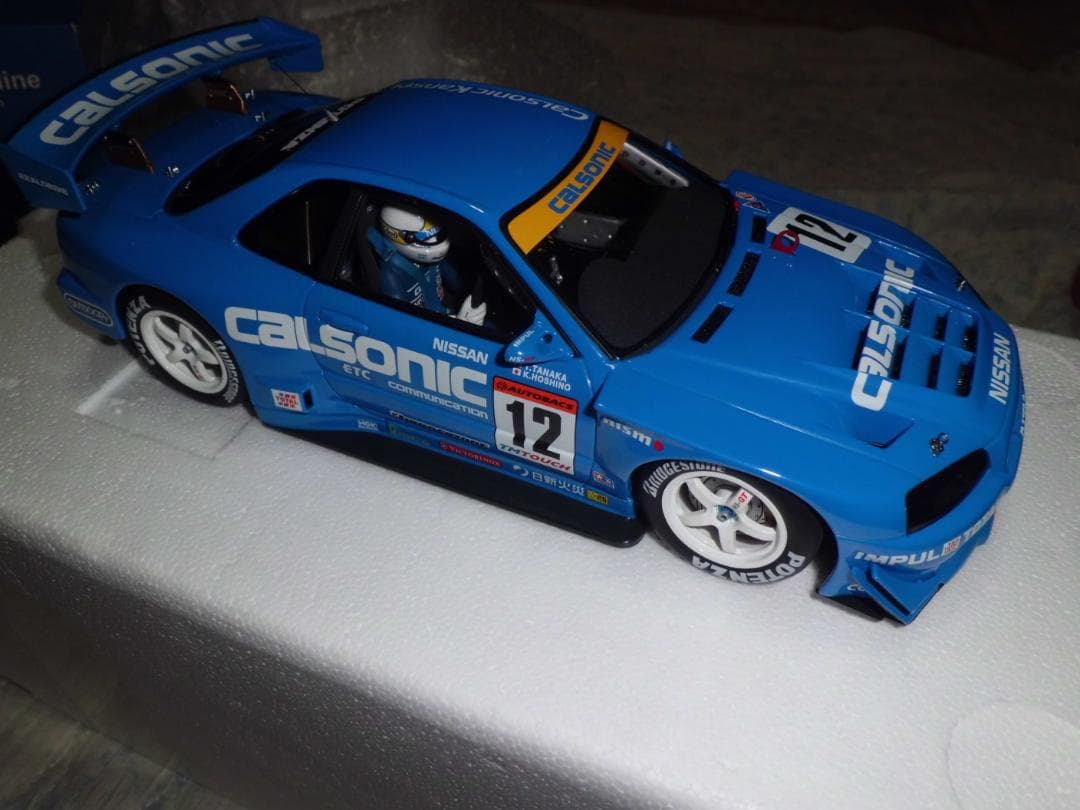 【現状品】オートアート 1/18 日産 スカイライン GT-R (R34)