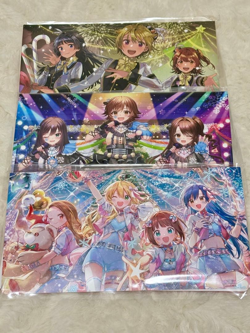 アイドルマスターツアーズ　クリスマスキャンペーン　カードホルダー3種セット