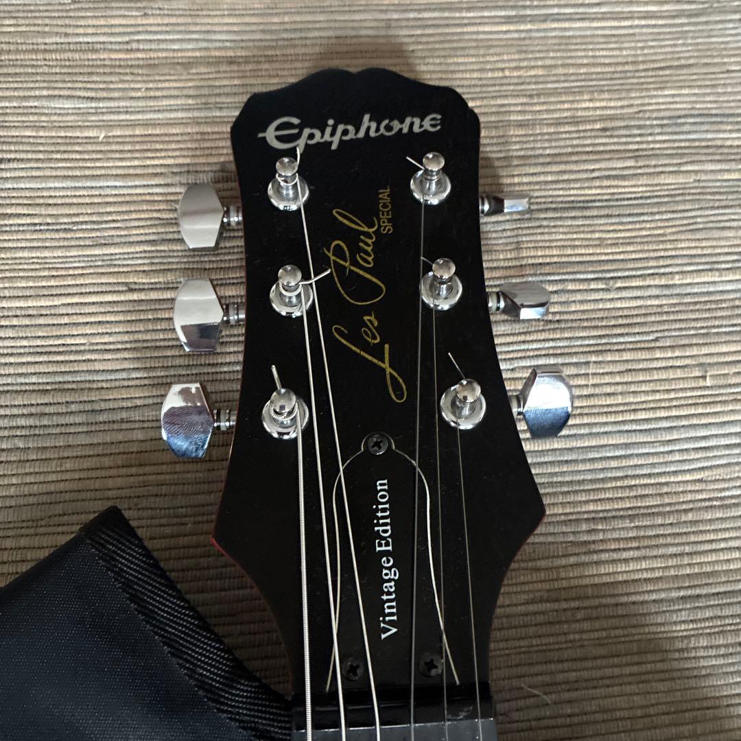 Epiphoneエレキギター レッド ハムバッカー