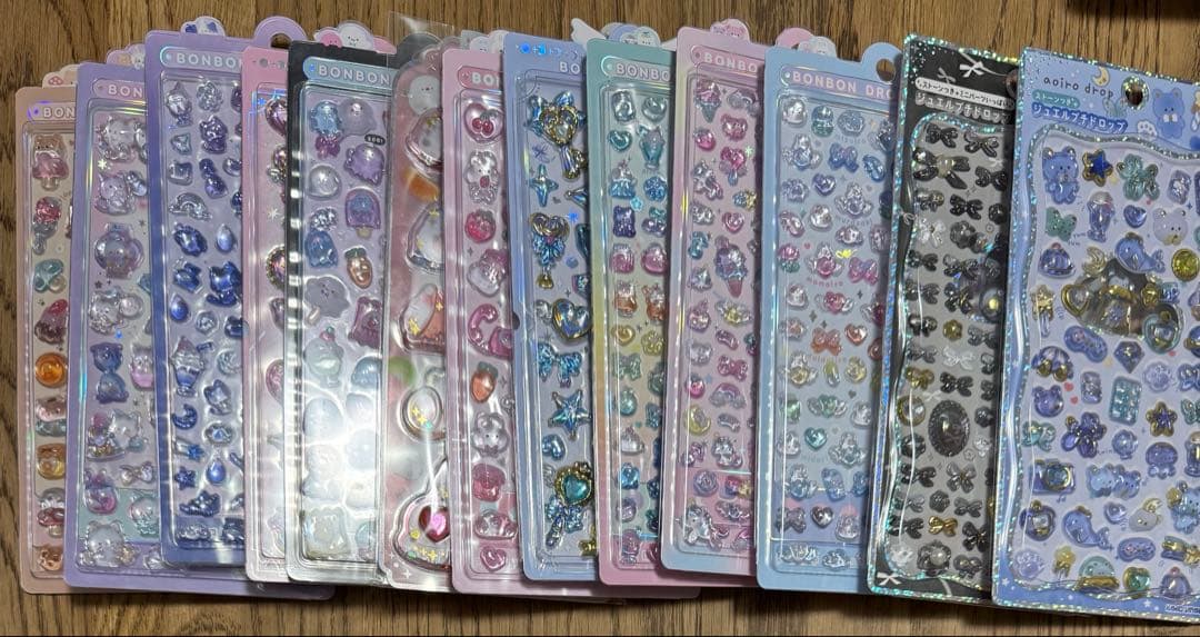 ボンボンドロップシール ディズニー サンリオ オリジナル まとめ売り 84枚