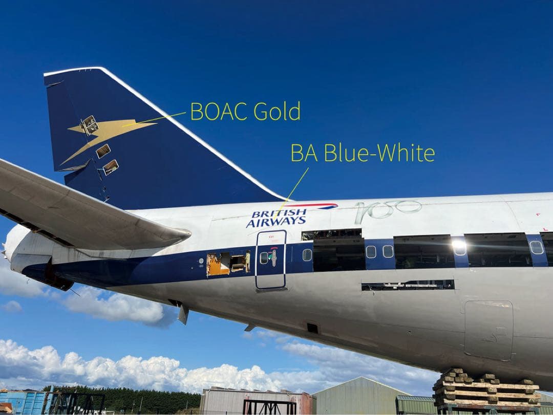 ブリティッシュ・エアウェイズ航空 Airlinertags B747-400