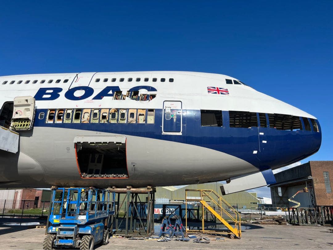 ブリティッシュ・エアウェイズ航空 Airlinertags B747-400