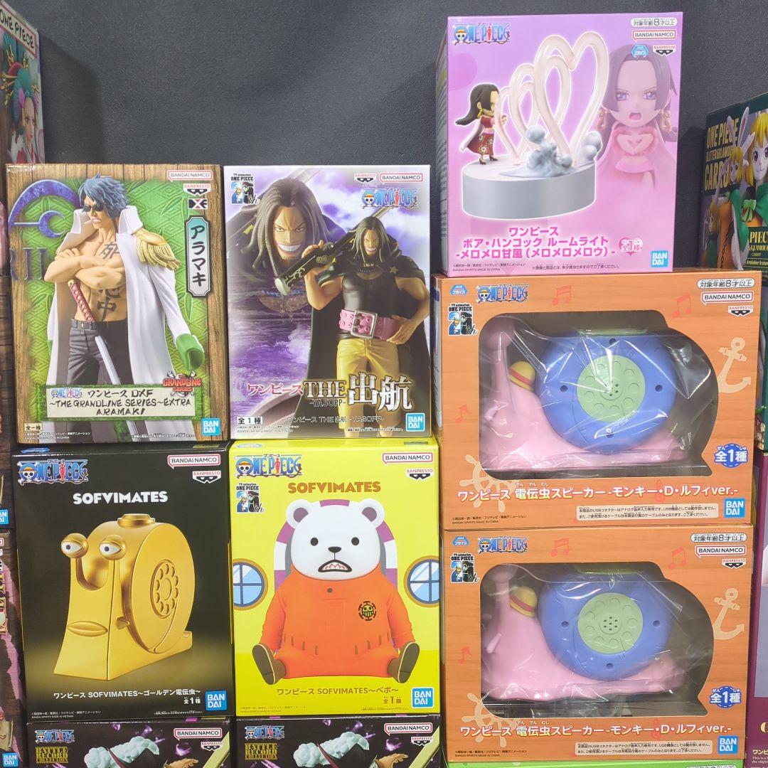 ワンピース　フィギュアまとめ売り　シャンクス　ミホーク　電伝虫　ルームライト　等