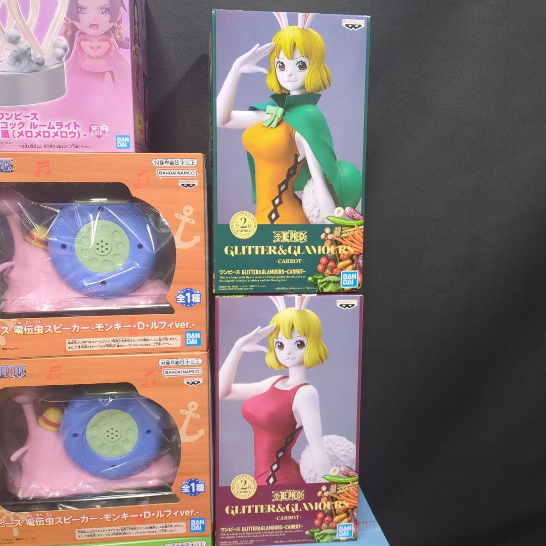 ワンピース　フィギュアまとめ売り　シャンクス　ミホーク　電伝虫　ルームライト　等
