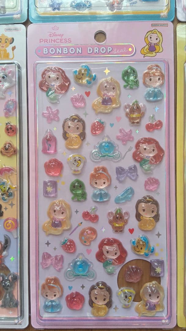 【正規品】ボンボンドロップシール　ディズニー　8枚まとめ売り