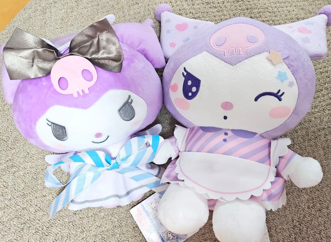 非売品レア♥月夜のドール♥エアポート他BIGぬいぐるみ4点セット♥マイメロクロミ