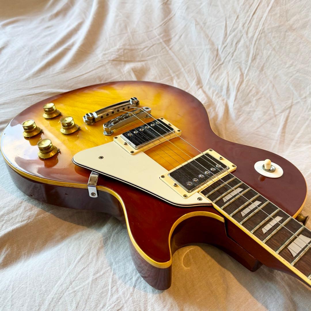 【上品な杢目】Greco 1975年製 レスポールJapan vintage