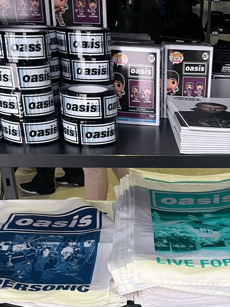 【新品2個セット】　oasis live’25 公式グッズ　ボックステープ