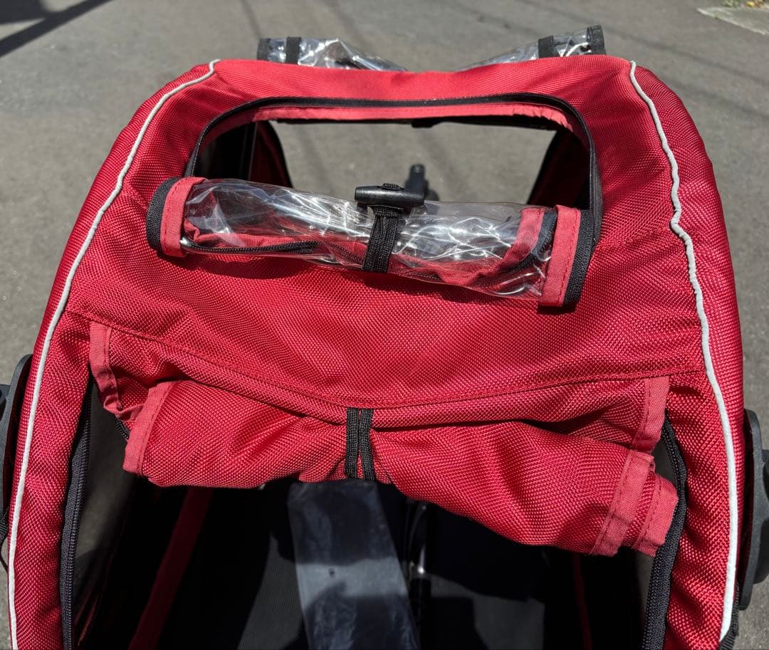 赤いペットカート　エアバギー　AirBuggy トゥインクル