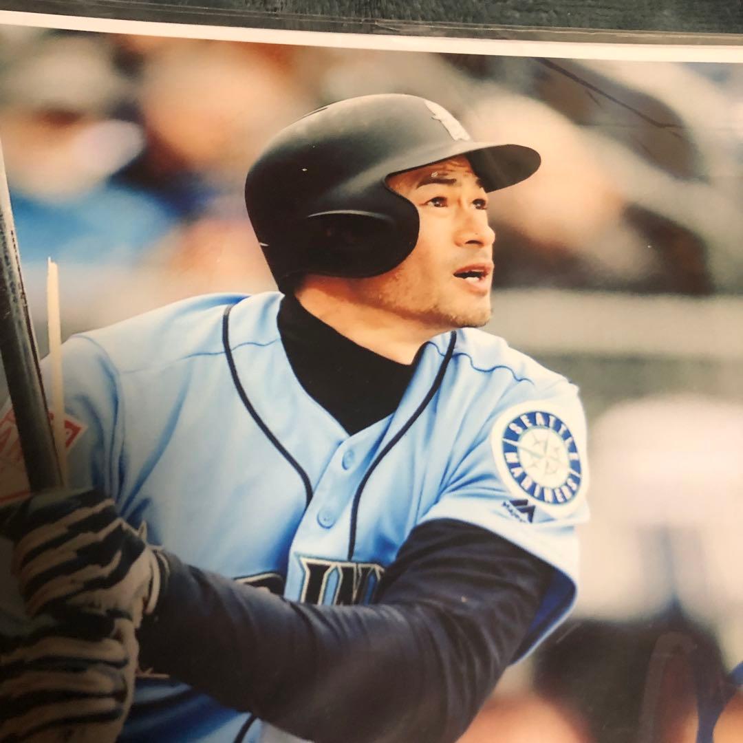 イチロー直筆サインフォト￼