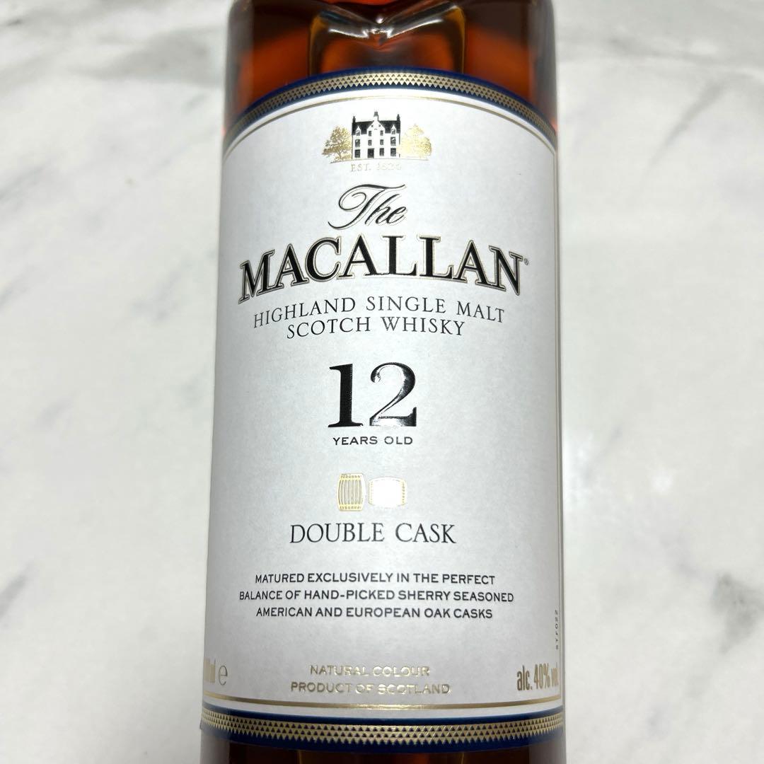 ザ マッカラン　ダブルカスク 12年　700ml 新品未開封