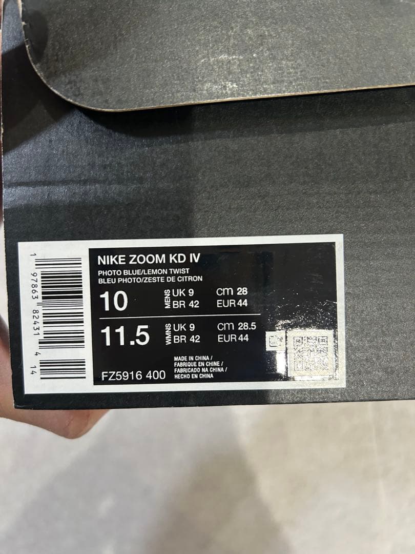 t*2様 Nike KD 4 \"Scoring Title\"