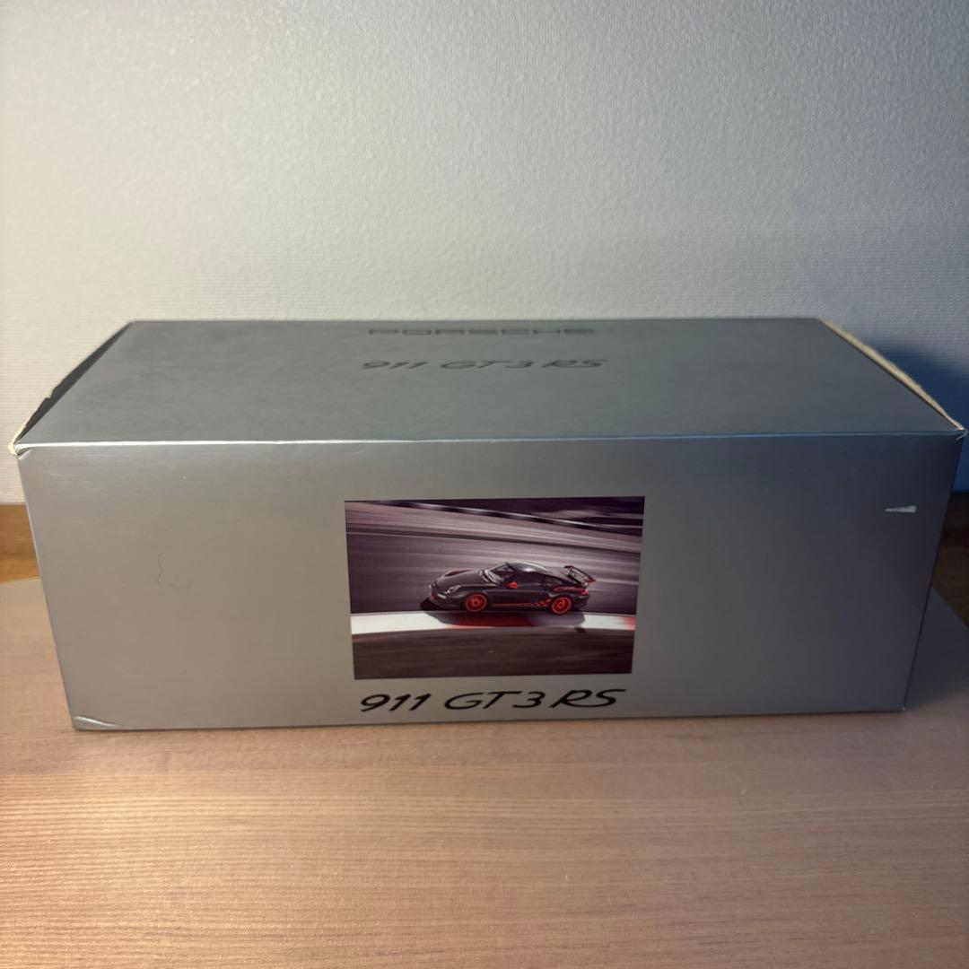 porsche ポルシェ　911 gt3 rs 1/18 ミニカー　グレー