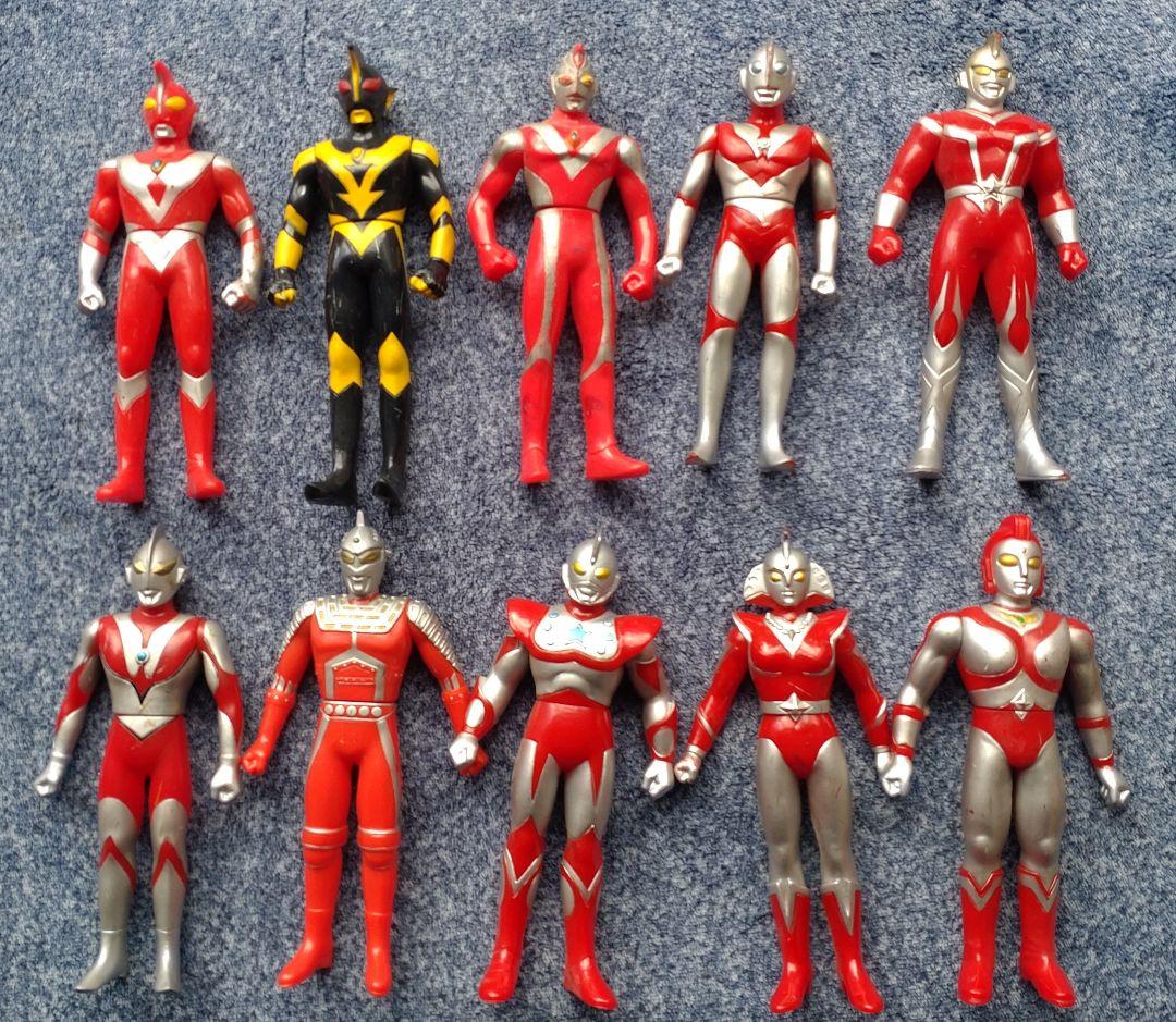 ウルトラマン ソフビ 41体 怪獣、宇宙人11体 タグ16枚