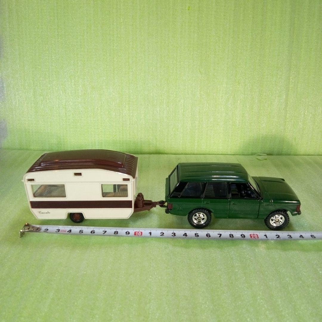 CORGI Collection　RANGE ROVER & CARAVAN