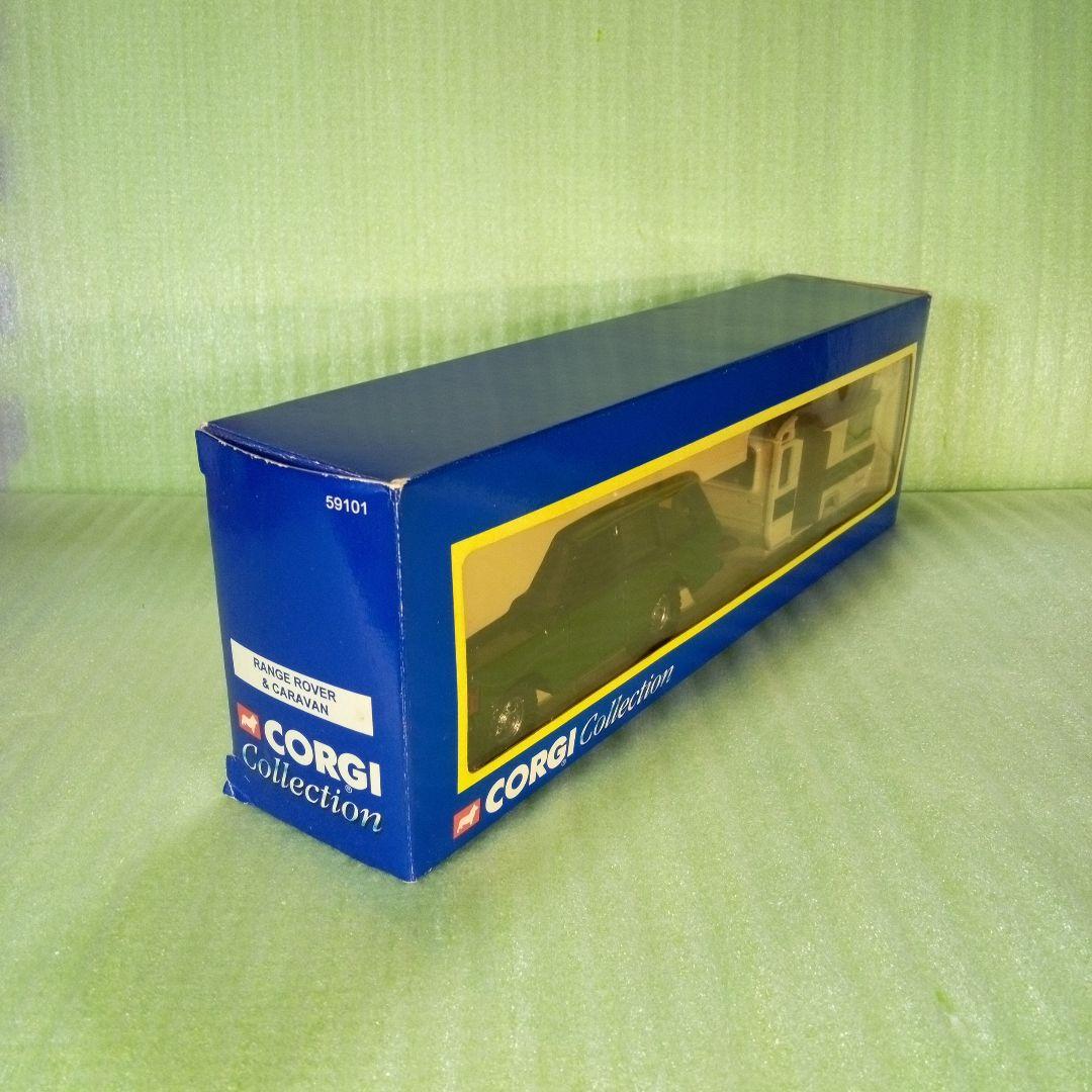 CORGI Collection　RANGE ROVER & CARAVAN