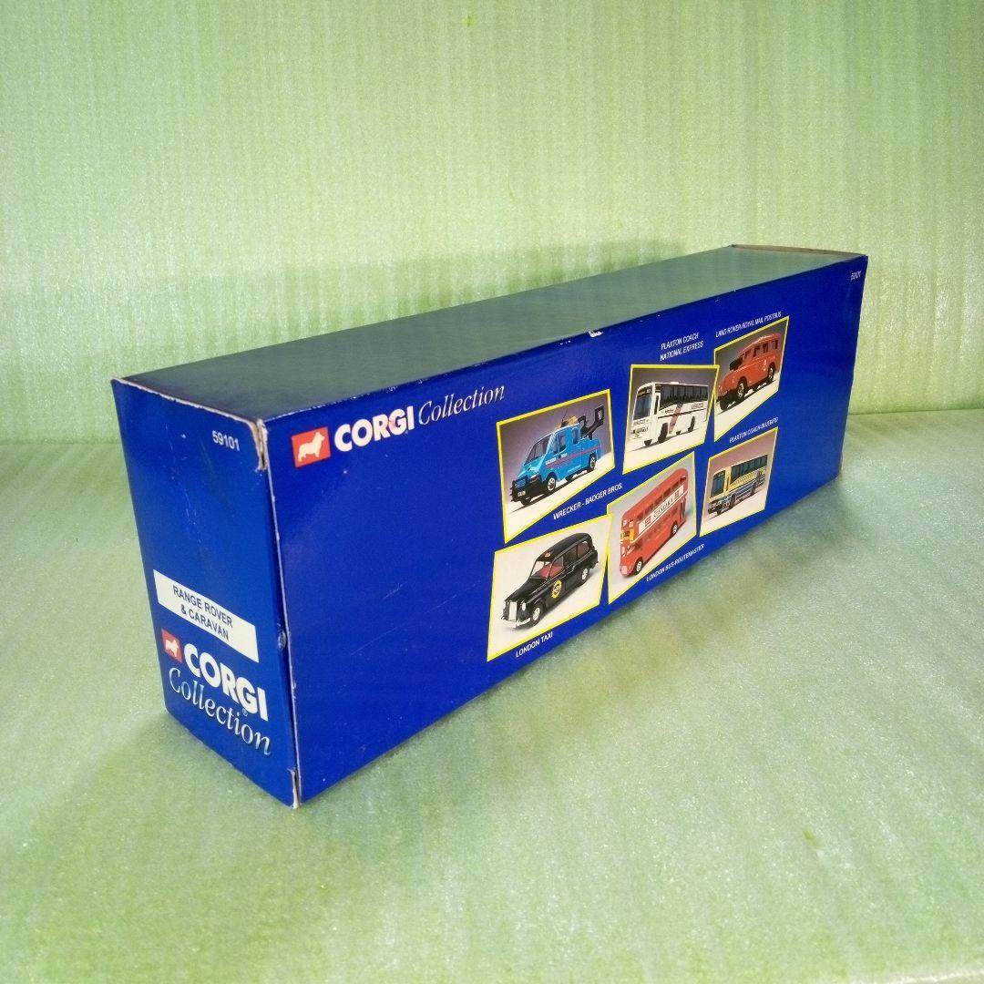 CORGI Collection　RANGE ROVER & CARAVAN