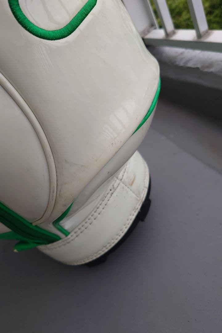 PEARLY GATES (パーリーゲイツ)キャディバッグ グリーン/ホワイト