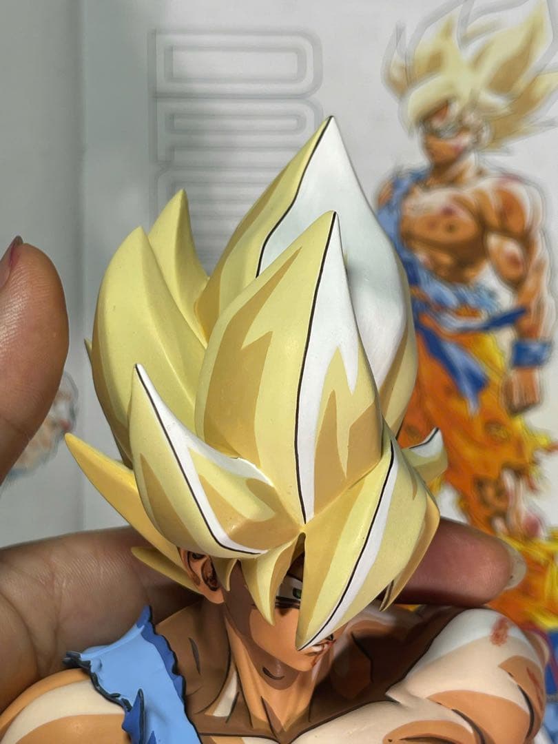 ドラゴンボールZ 伝説の超サイヤ人 孫悟空 二次元リペイント フィギュア