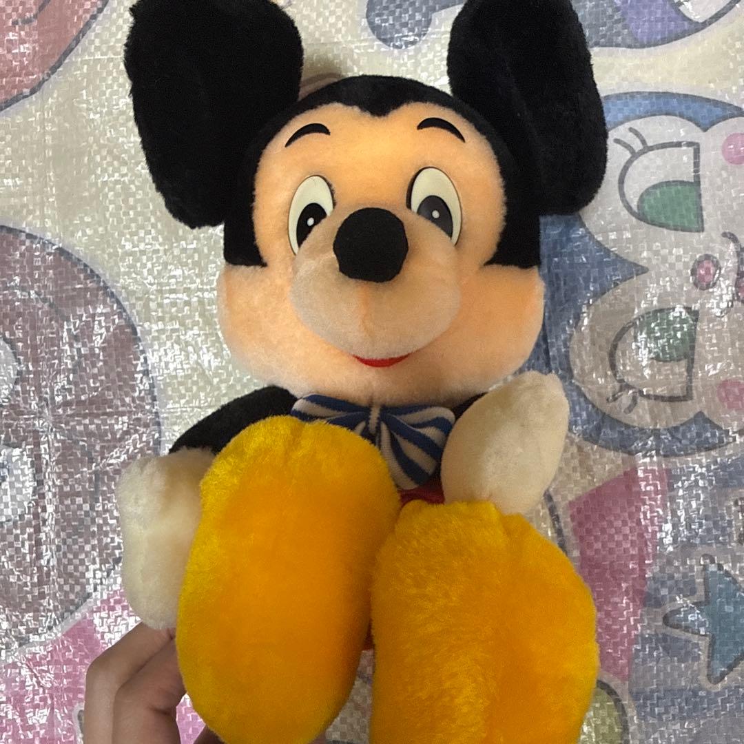 激レア★　ディズニーランド初期　ミッキーのぬいぐるみ