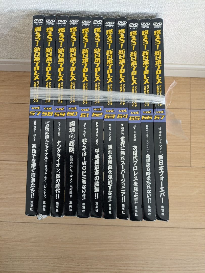燃えろ　新日本プロレスDVD