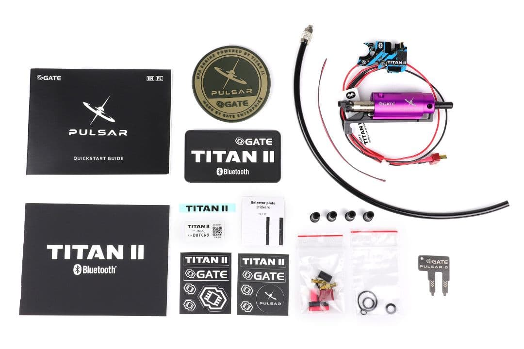 GATE PULSAR D2 TITAN II Expart 後方配線