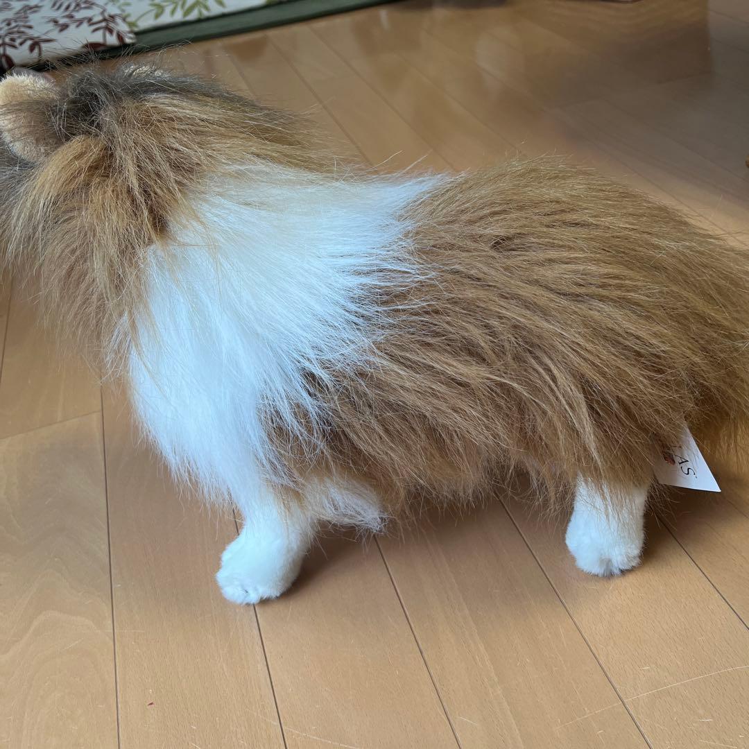 レア　シェルティ　ぬいぐるみ　シェットランドシープドッグ