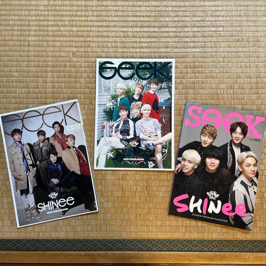 SHINee seek 〈vol.1~3〉 + アクリルキーホルダー付き