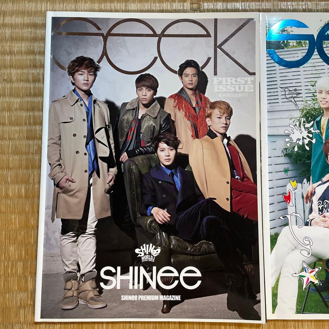 SHINee seek 〈vol.1~3〉 + アクリルキーホルダー付き