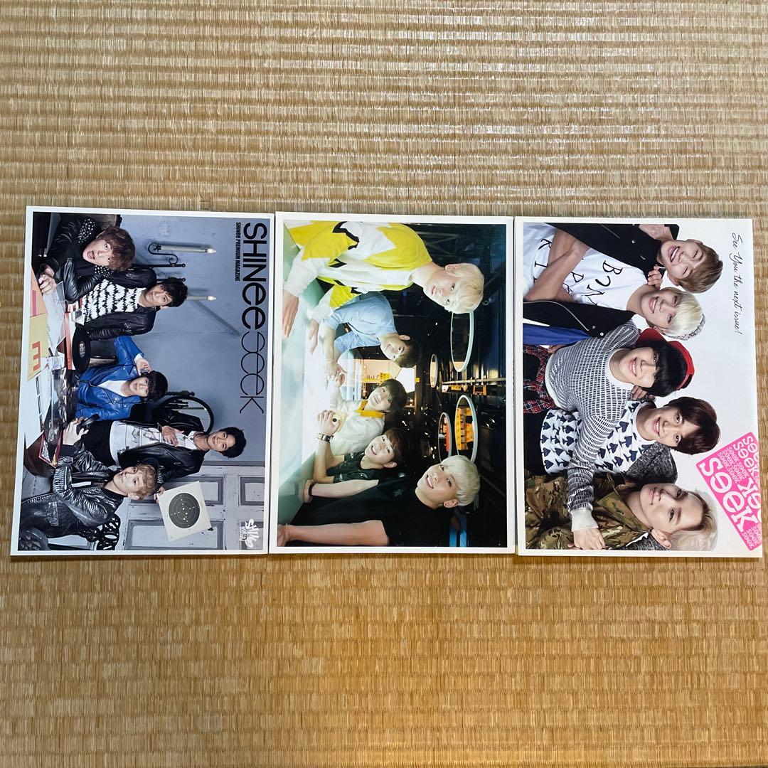 SHINee seek 〈vol.1~3〉 + アクリルキーホルダー付き
