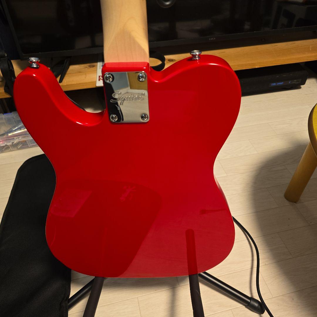 は*ち様 （超美品）スクワイアテレキャスレッド