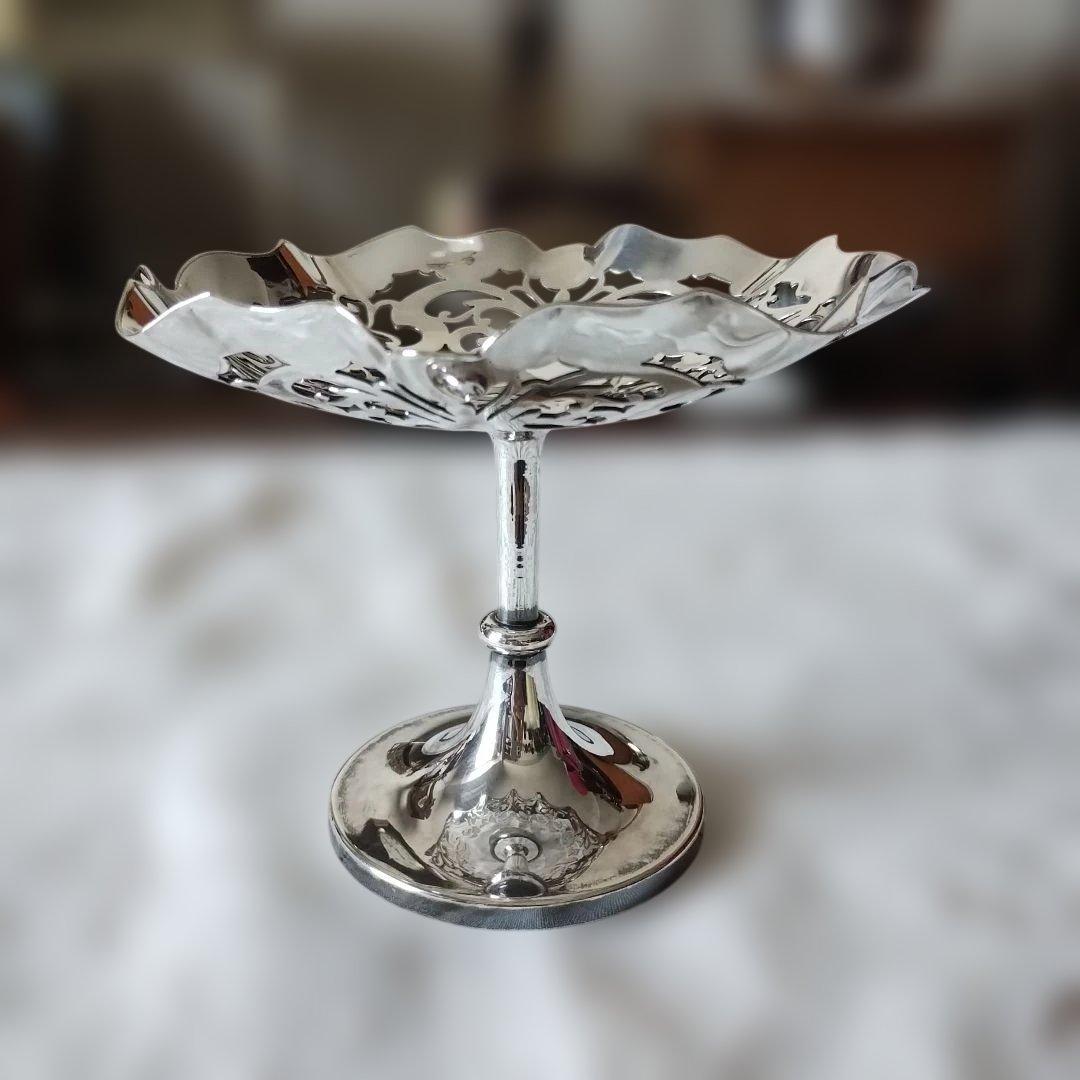 Mappin & Webb　アンティーク　シルバープレート　英国　コンポート