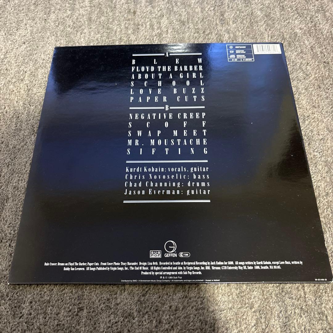 NIRVANA BLEACH レコード
