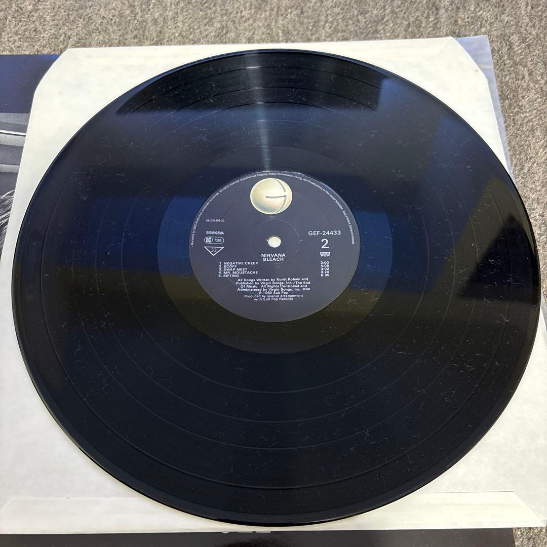 NIRVANA BLEACH レコード