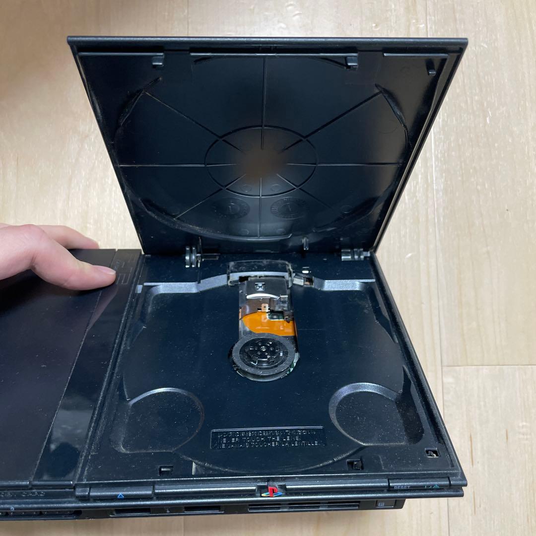 PS2 黒 SCPH-70000 本体 縦置スタンド ドラゴンボール他