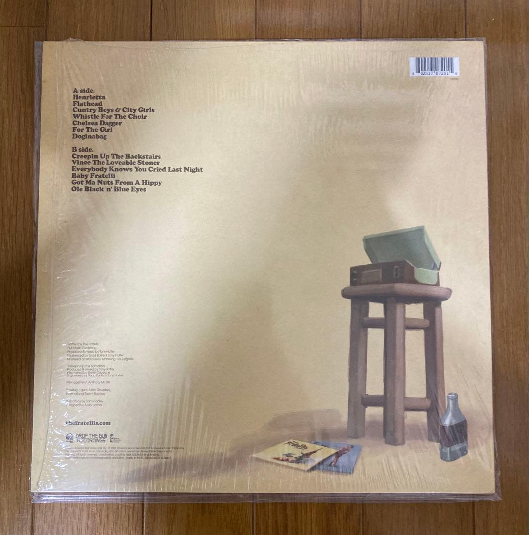 稀少EUオリジナル1stコステロフラテリスTheFratellisレコード