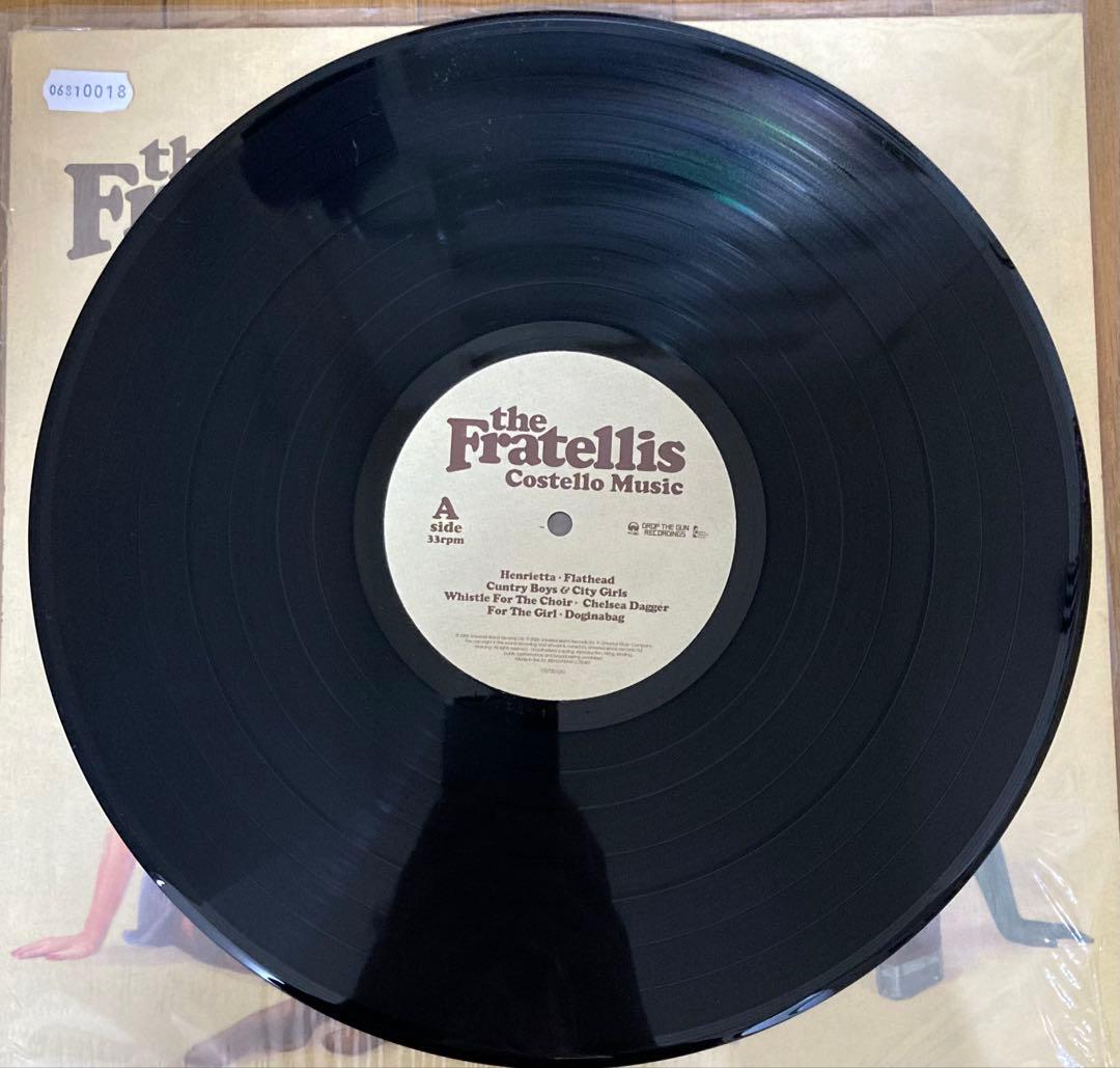 稀少EUオリジナル1stコステロフラテリスTheFratellisレコード