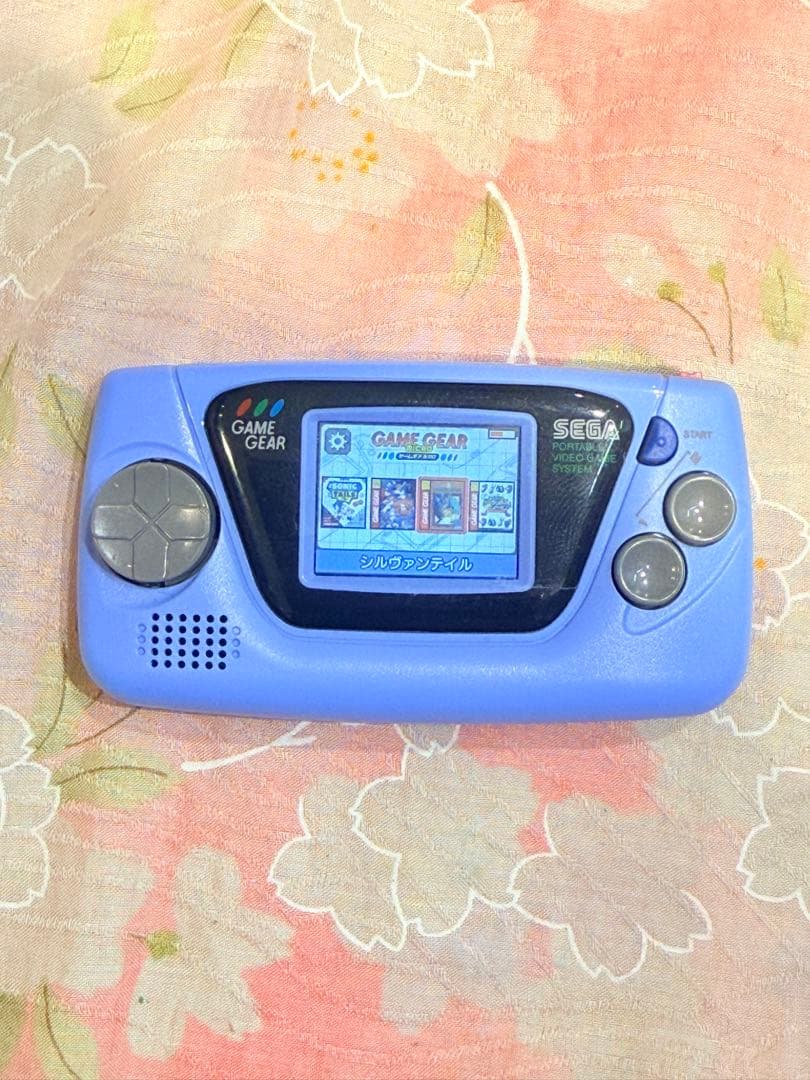 【動作確認済】ゲームギア　ミクロ　ブルー
