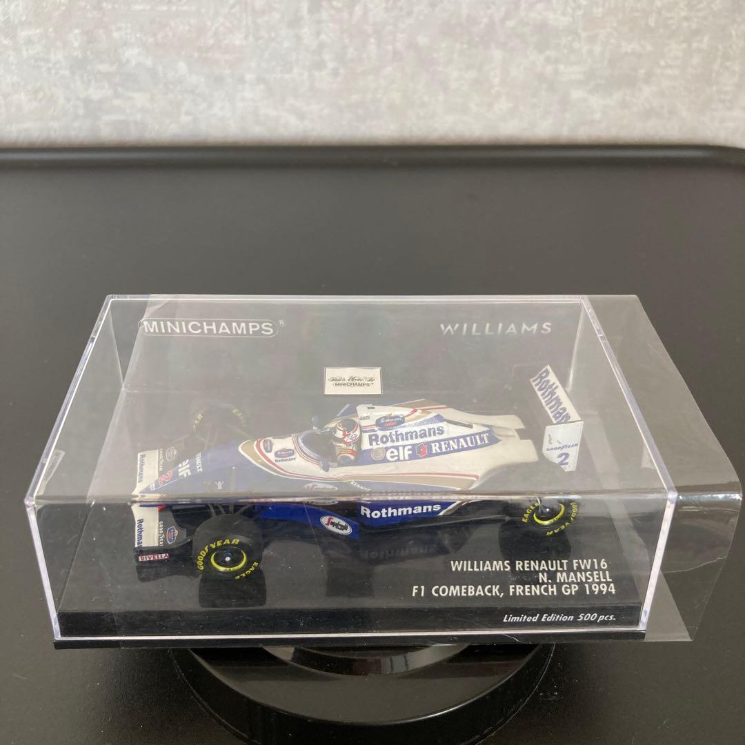 ミニチャンプス F1 ウィリアムズ FW16 ナイジェル マンセル