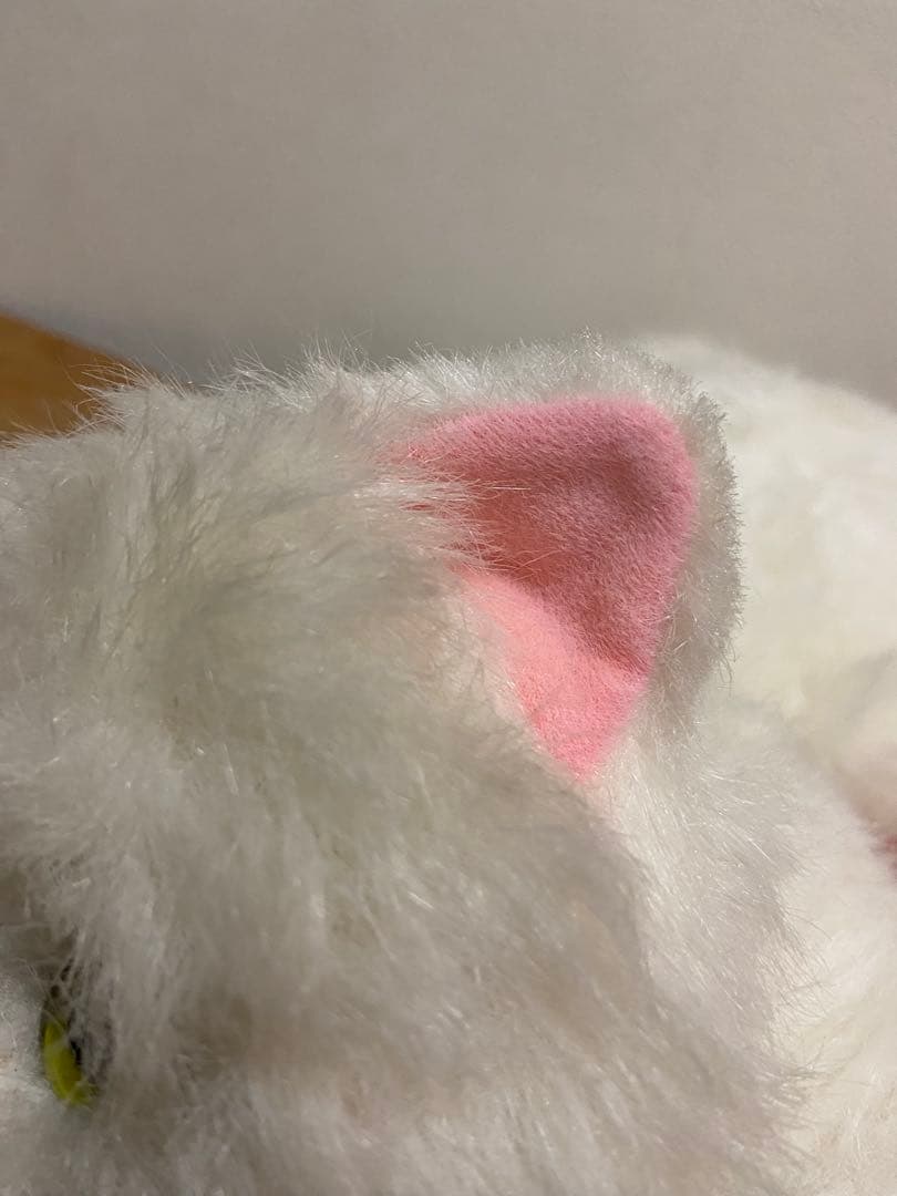 【オオイケ】 日本製 ペルシャ猫　ぬいぐるみ　昭和レトロ
