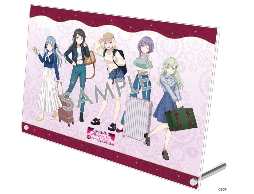 【新品未開封】AveMujica 箔入り A4アクリルボード