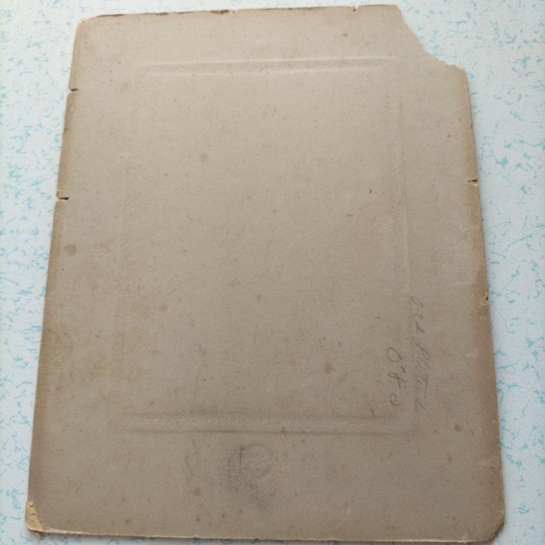 イタリアのアンティーク 肖像写真(1890年代後半～1900年代初頭？）