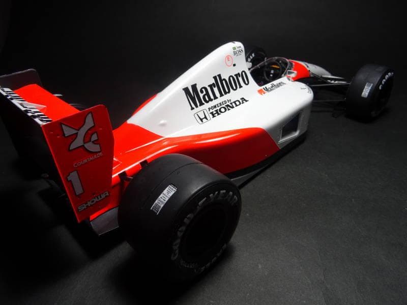 1/12マクラーレンMP4/6完成品