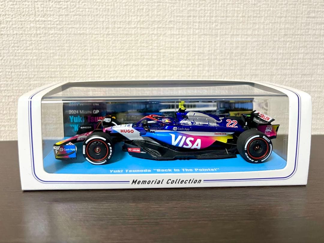1/43 スパーク F1速報特注品 VCARB 01 マイアミGP 角田裕毅