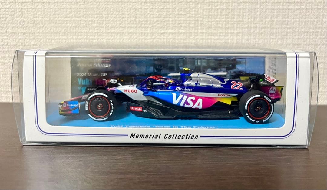 1/43 スパーク F1速報特注品 VCARB 01 マイアミGP 角田裕毅