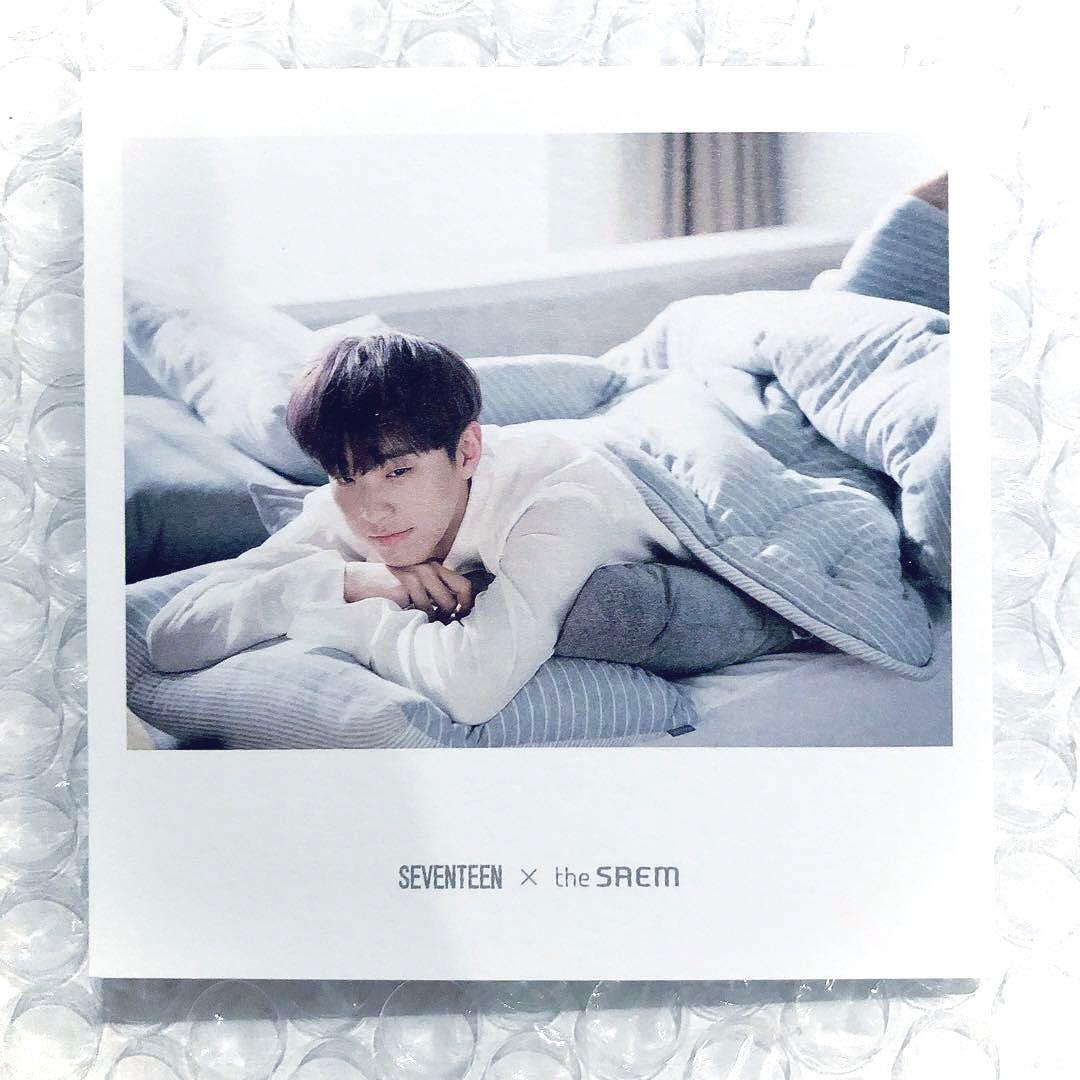SEVENTEEN ホシ the saem ザセム 限定50枚 チェキ トレカ