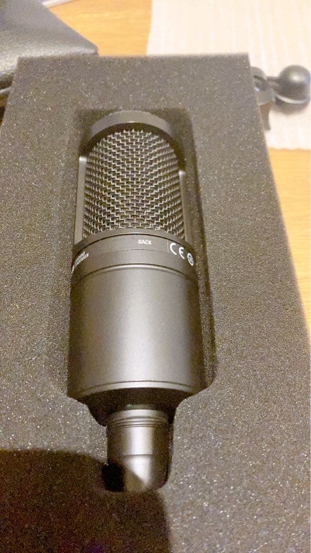 audio-technica AT2020 コンデンサーマイク ブラック