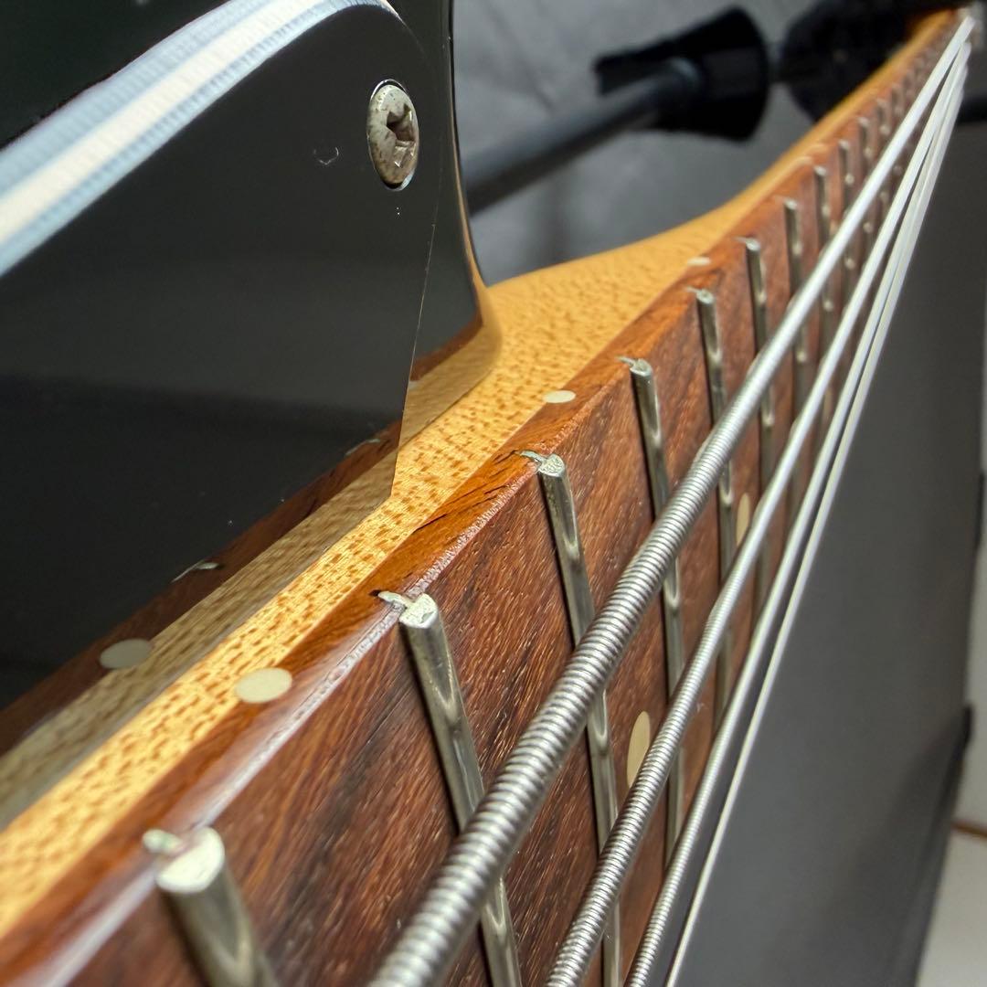 Fender Mexico Blacktop JAZZ BASS 黒 ダブルP