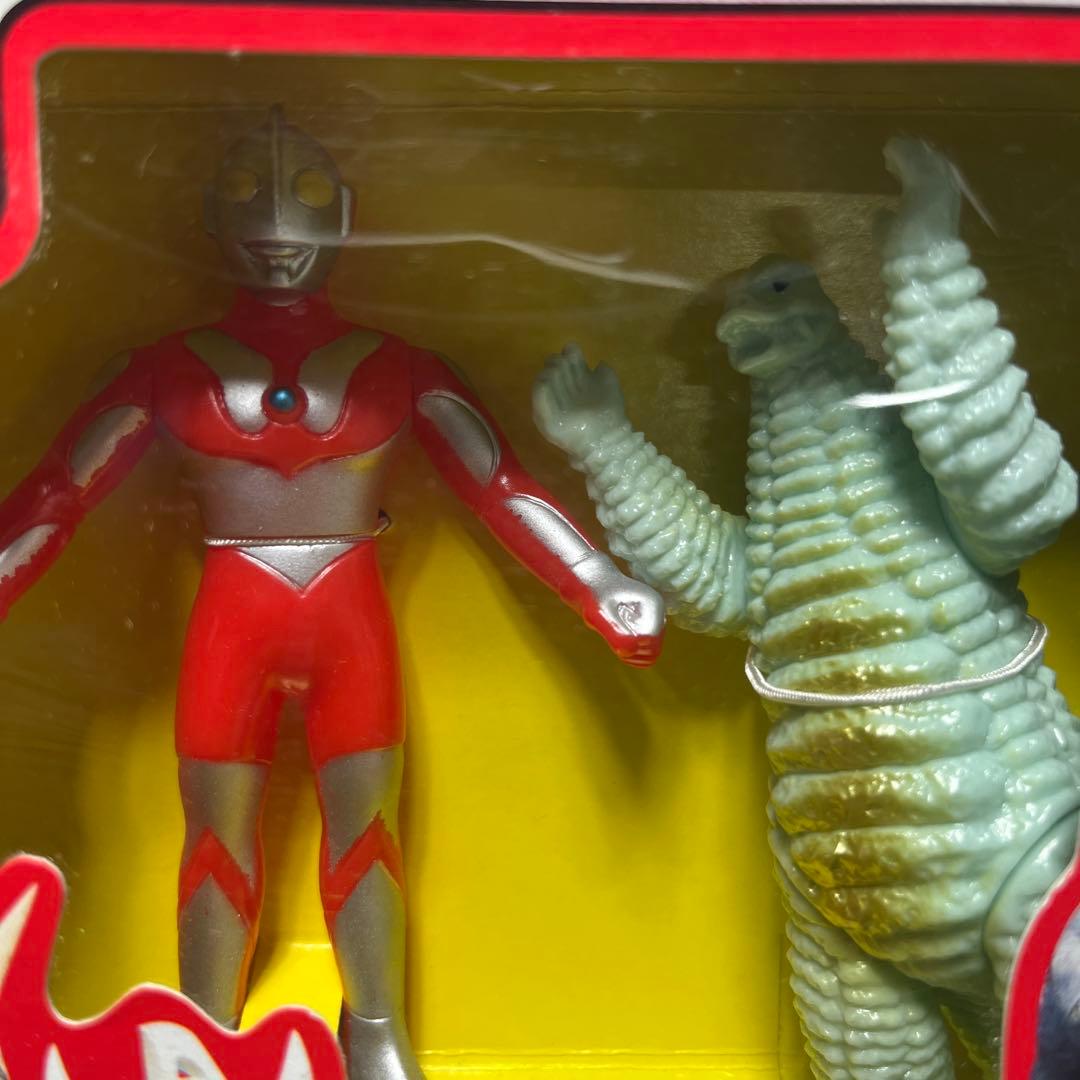 当時物！激レア！ウルトラ怪獣 対決セット ソフビ ユタカ レッドキング